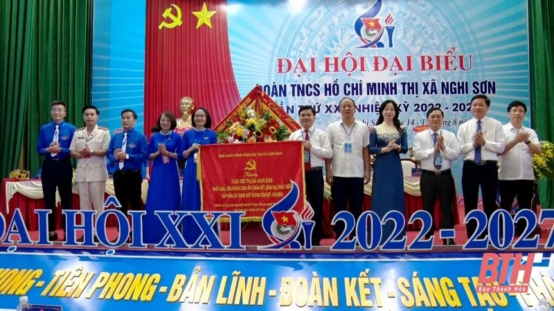 Đại hội đại biểu Đoàn TNCS Hồ Chí Minh thị xã Nghi Sơn lần thứ XXI, nhiệm kỳ 2022 - 2027