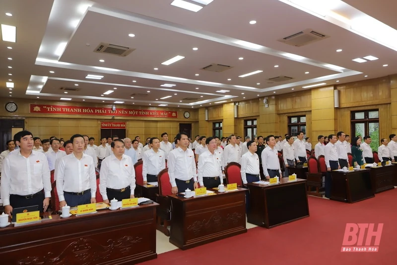 Kỳ họp thứ 9, HĐND tỉnh Thanh Hoá khóa XVIII bàn và quyết định nhiều nội dung quan trọng nhằm thúc đẩy phát triển kinh tế - xã hội