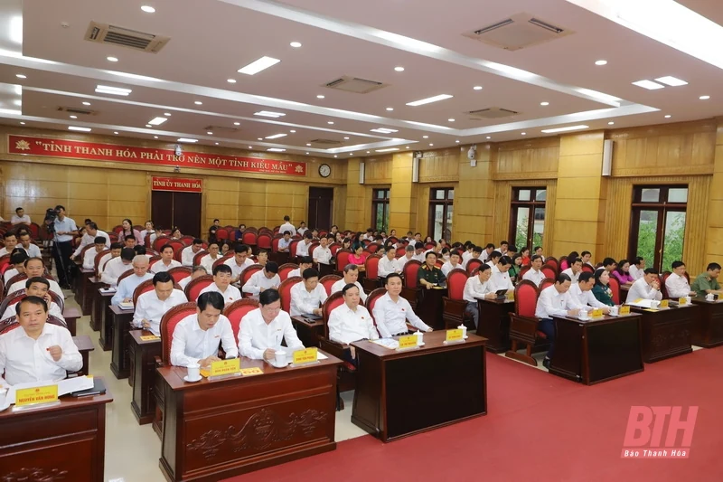 Kỳ họp thứ 9, HĐND tỉnh Thanh Hoá khóa XVIII bàn và quyết định nhiều nội dung quan trọng nhằm thúc đẩy phát triển kinh tế - xã hội
