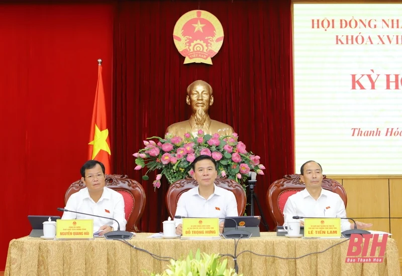 Kỳ họp thứ 9, HĐND tỉnh Thanh Hoá khóa XVIII bàn và quyết định nhiều nội dung quan trọng nhằm thúc đẩy phát triển kinh tế - xã hội