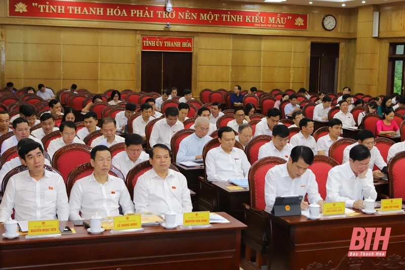 Kỳ họp thứ 9, HĐND tỉnh Thanh Hoá khóa XVIII bàn và quyết định nhiều nội dung quan trọng nhằm thúc đẩy phát triển kinh tế - xã hội