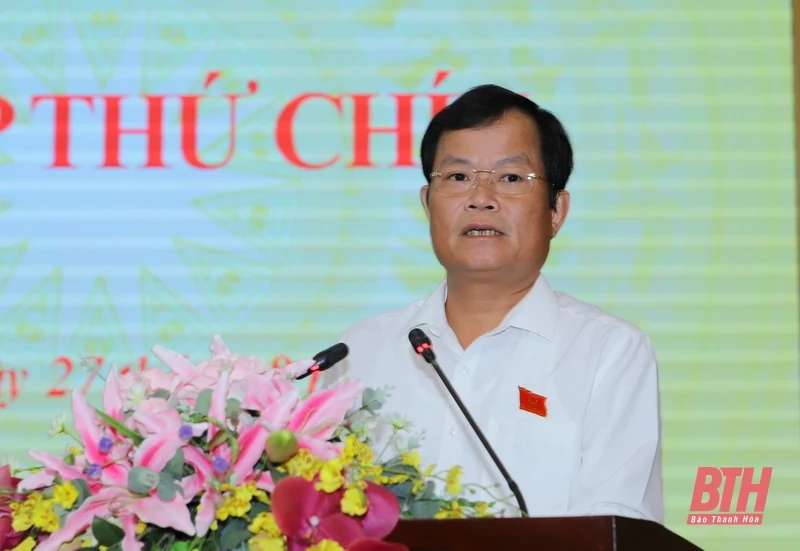 Kỳ họp thứ 9, HĐND tỉnh Thanh Hoá khóa XVIII bàn và quyết định nhiều nội dung quan trọng nhằm thúc đẩy phát triển kinh tế - xã hội