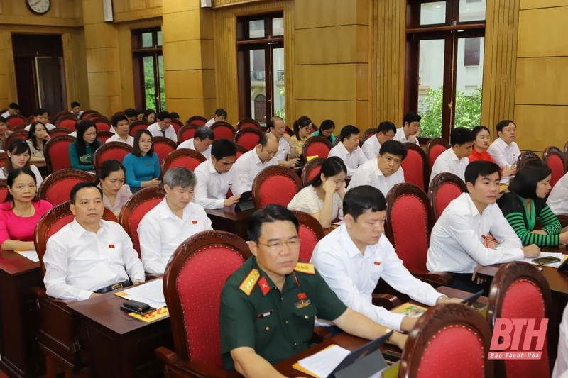 Kỳ họp thứ 9, HĐND tỉnh Thanh Hoá khóa XVIII bàn và quyết định nhiều nội dung quan trọng nhằm thúc đẩy phát triển kinh tế - xã hội