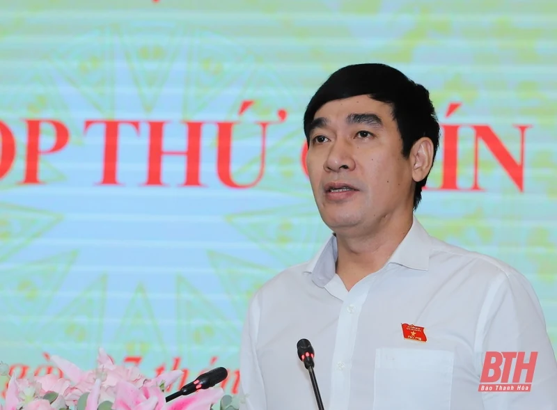Kỳ họp thứ 9, HĐND tỉnh Thanh Hoá khóa XVIII bàn và quyết định nhiều nội dung quan trọng nhằm thúc đẩy phát triển kinh tế - xã hội