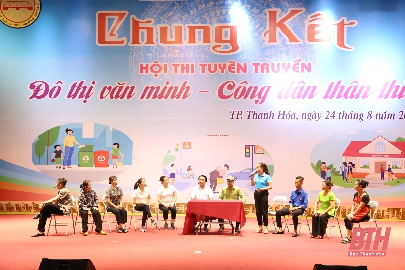 Chung kết Hội thi tuyên truyền “Đô thị văn minh, công dân thân thiện”