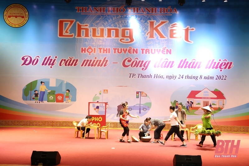 Chung kết Hội thi tuyên truyền “Đô thị văn minh, công dân thân thiện”