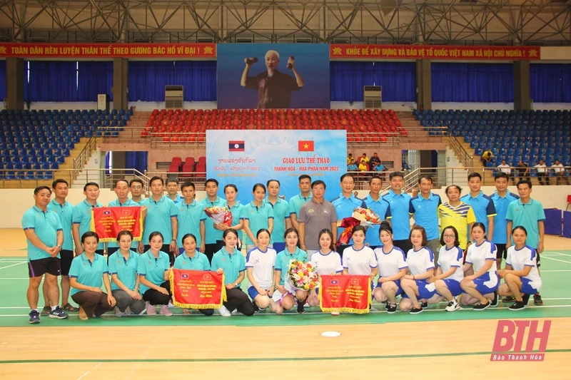 Giao lưu thi đấu thể thao Thanh Hóa - Hủa Phăn năm 2022