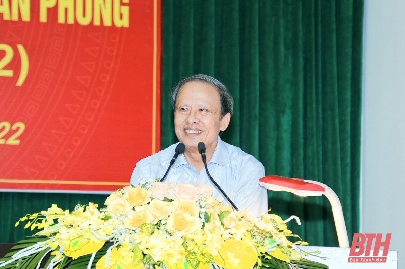 Thanh Hóa: Gặp mặt Kỷ niệm 77 năm Ngày truyền thống Văn phòng hành chính Nhà nước