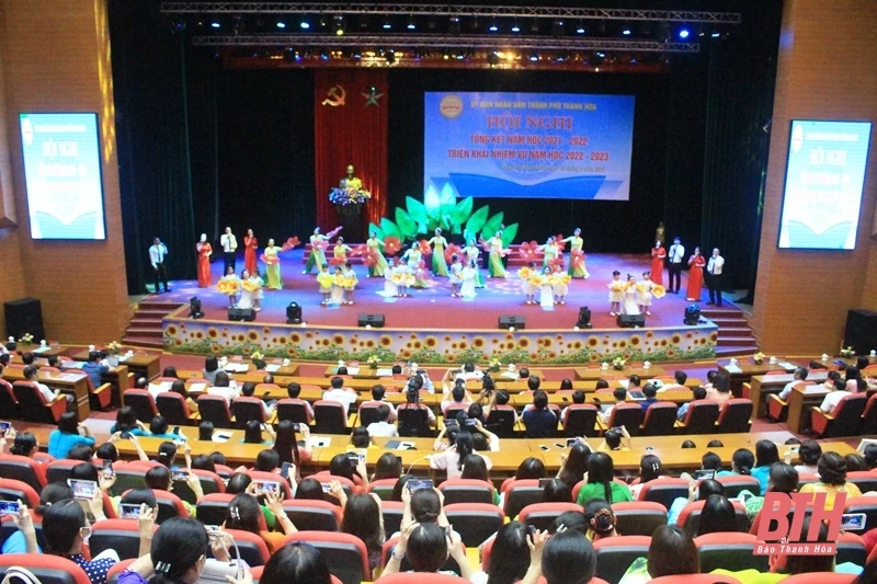 Thành phố Thanh Hóa tổng kết năm học 2021 - 2022, triển khai nhiệm vụ năm học 2022 - 2023