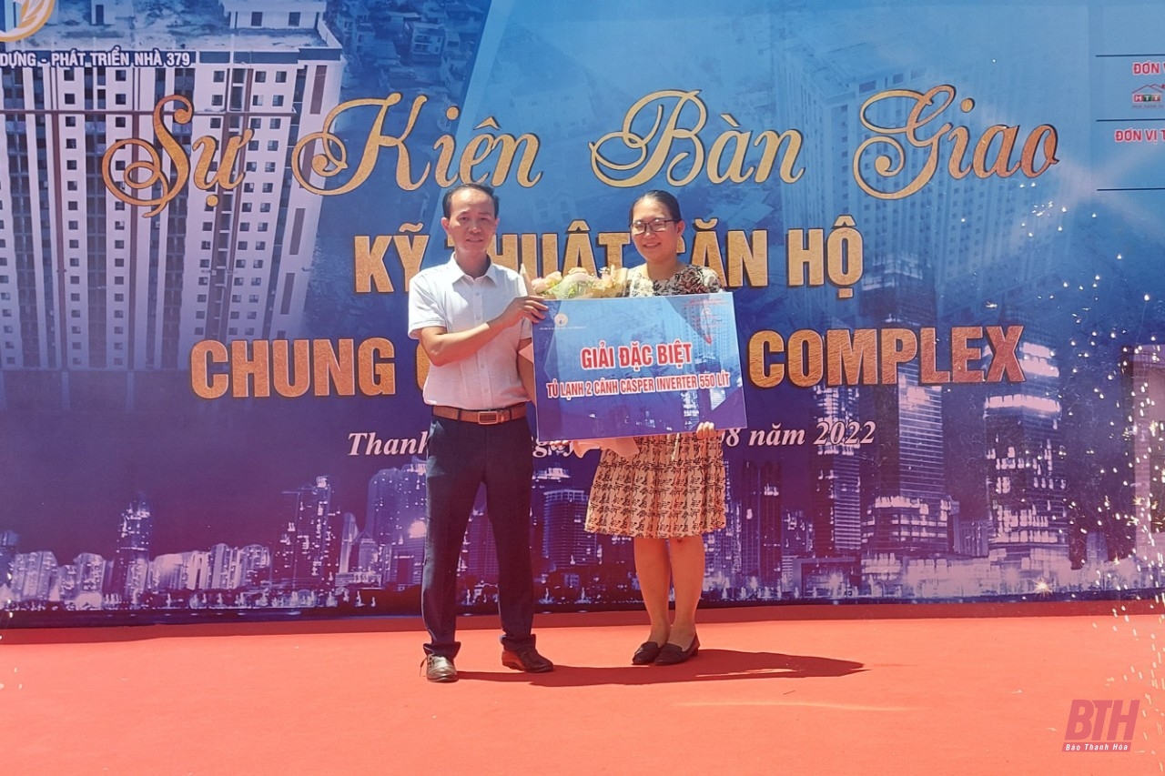 Bàn giao kỹ thuật căn hộ Chung cư 379 Thanh Hóa