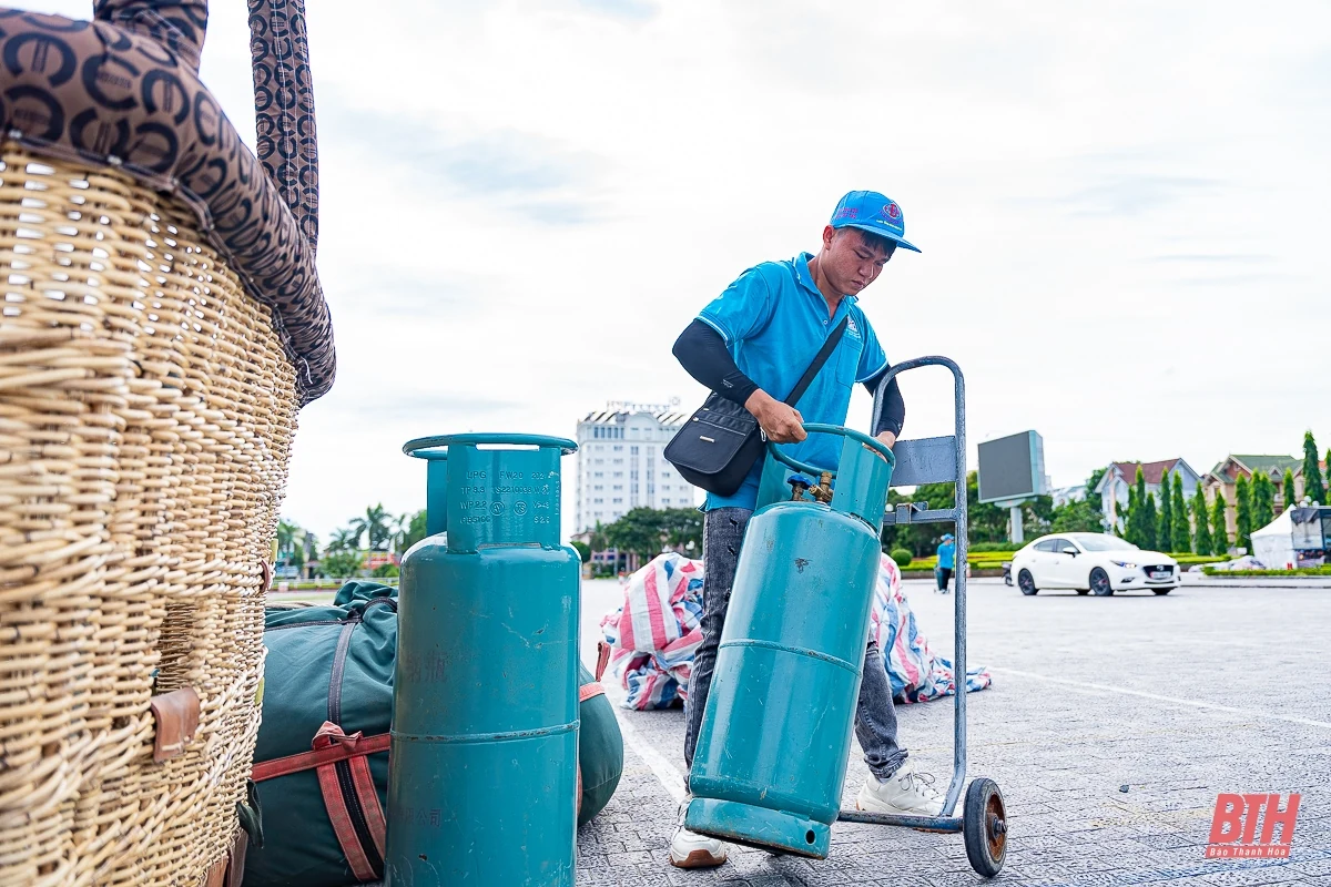 Hoàn tất bay thử nghiệm, sẵn sàng cho Lễ hội Khinh Khí Cầu - “Thanh Hóa rực rỡ sắc màu”