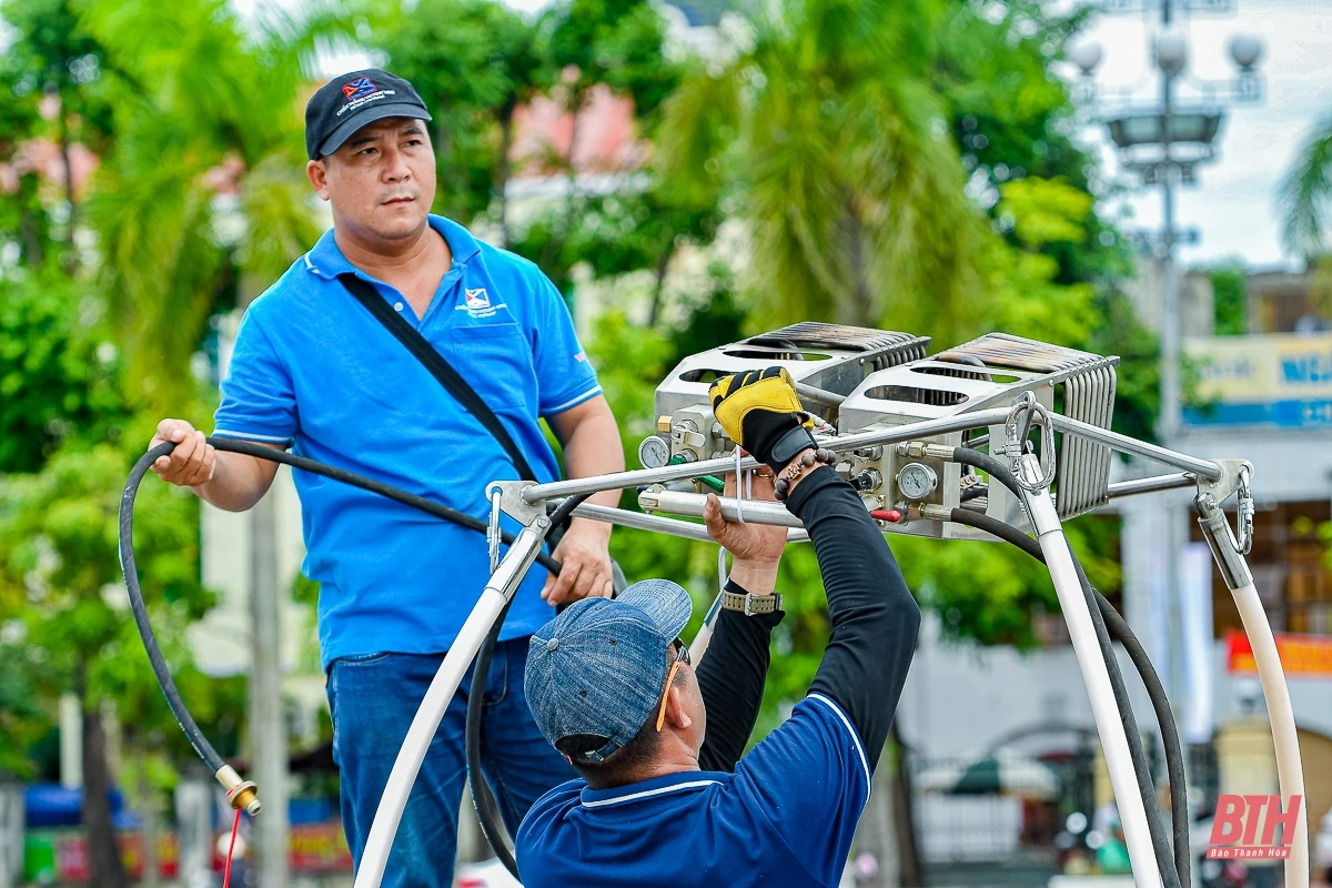 Hoàn tất bay thử nghiệm, sẵn sàng cho Lễ hội Khinh Khí Cầu - “Thanh Hóa rực rỡ sắc màu”