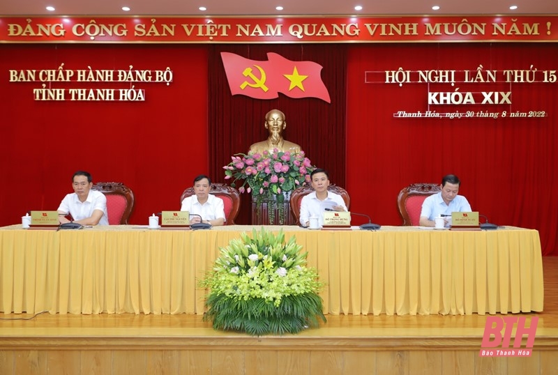 Hội nghị lần thứ 15, Ban Chấp hành Đảng bộ tỉnh Thanh Hóa khóa XIX