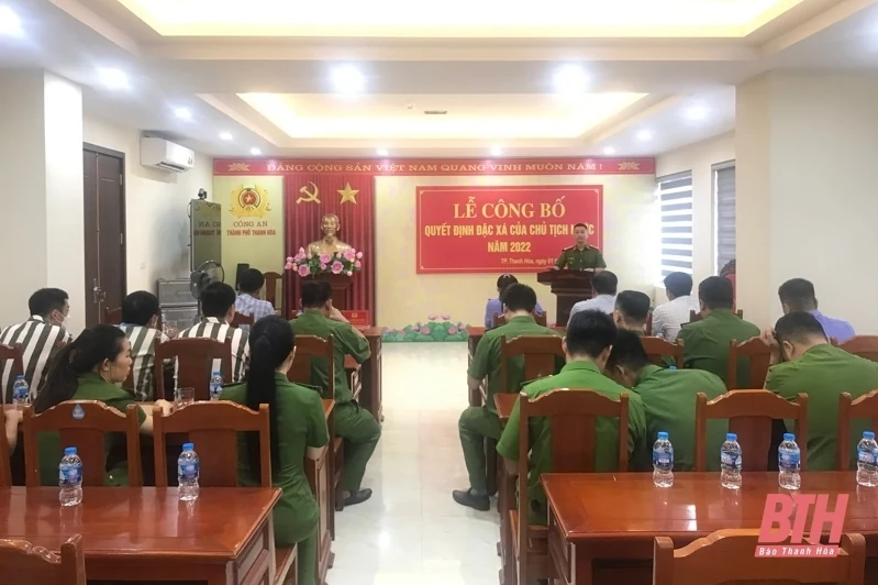 Thanh Hóa triển khai thực hiện Quyết định của Chủ tịch nước về đặc xá năm 2024
