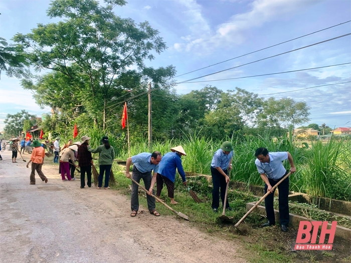 Thanh Hóa tập trung hoàn thành các chỉ tiêu xây dựng nông thôn mới