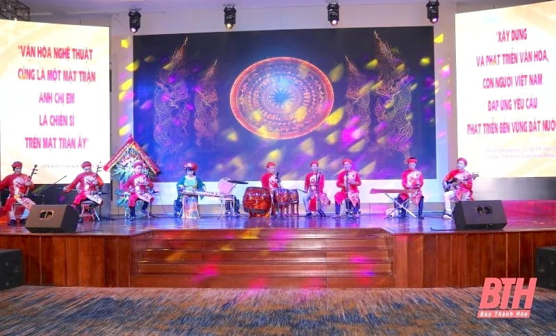 Ngày hội truyền thống văn công chuyên nghiệp xứ Thanh