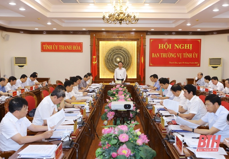 Ban Thường vụ Tỉnh ủy Thanh Hóa cho ý kiến vào Đề án xây dựng và phát triển huyện Mường Lát đến năm 2030, tầm nhìn đến năm 2045 và nhiều nội dung quan trọng khác