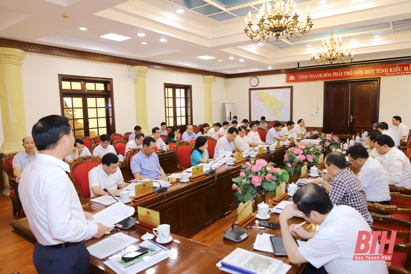 Ban Thường vụ Tỉnh ủy Thanh Hóa cho ý kiến vào Đề án xây dựng và phát triển huyện Mường Lát đến năm 2030, tầm nhìn đến năm 2045 và nhiều nội dung quan trọng khác
