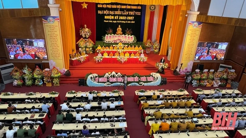 Đại hội đại biểu Phật giáo tỉnh Thanh Hóa lần thứ VIII, nhiệm kỳ 2022-2027