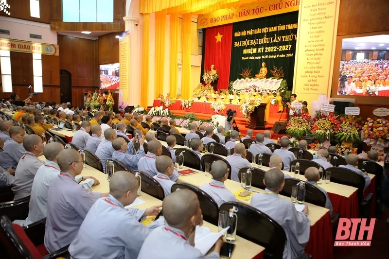 Đại hội đại biểu Phật giáo tỉnh Thanh Hóa lần thứ VIII, nhiệm kỳ 2022-2027