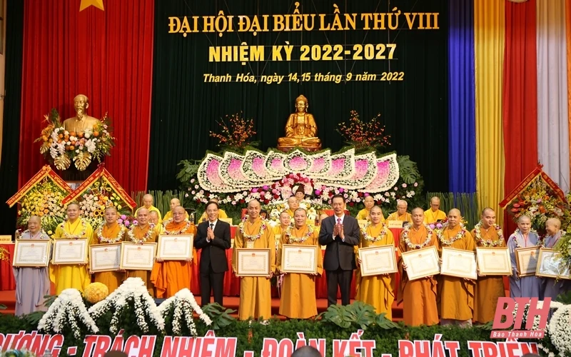 Đại hội đại biểu Phật giáo tỉnh Thanh Hóa lần thứ VIII, nhiệm kỳ 2022-2027