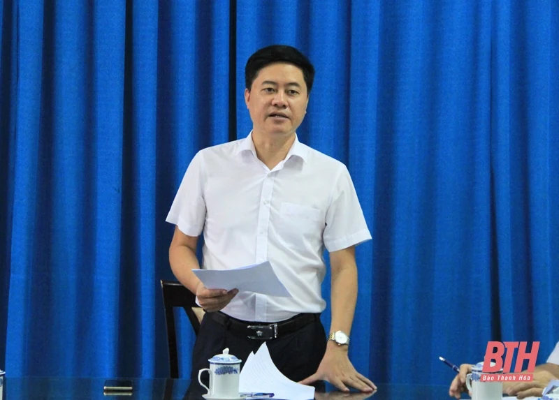 Thanh Hóa bảo đảm các điều kiện để tổ chức thành công Giải Quần vợt bãi biển vô địch quốc gia năm 2022