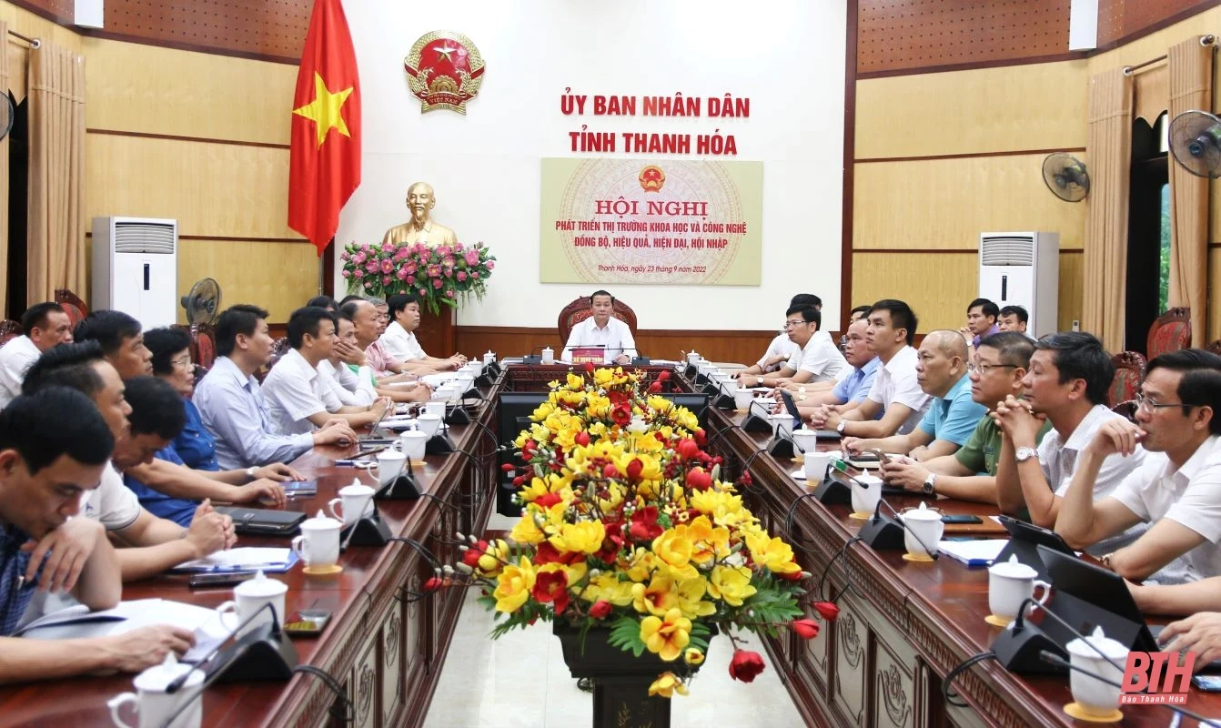 Phát triển thị trường khoa học và công nghệ đồng bộ, hiệu quả, hiện đại và hội nhập