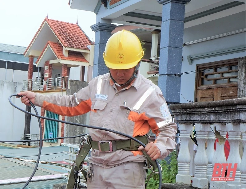 Điện lực Bá Thước triển khai hiệu quả các dịch vụ đến khách hàng
