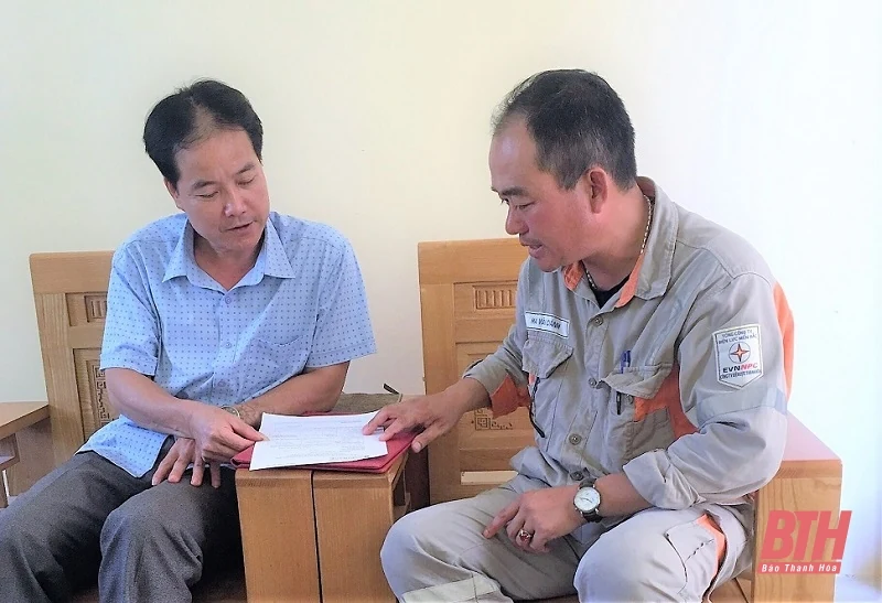 Điện lực Bá Thước triển khai hiệu quả các dịch vụ đến khách hàng