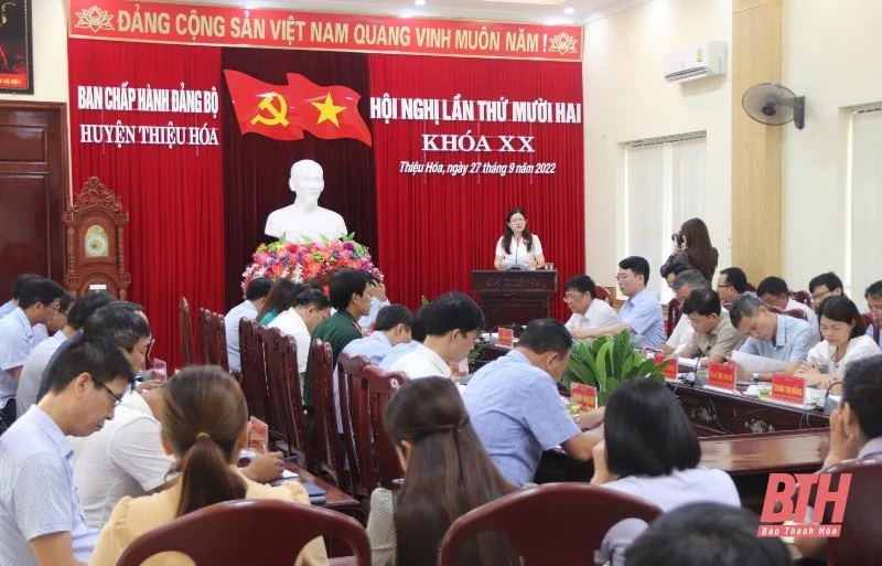 Thiệu Hoá đạt nhiều kết quả nổi bật trong 9 tháng năm 2022