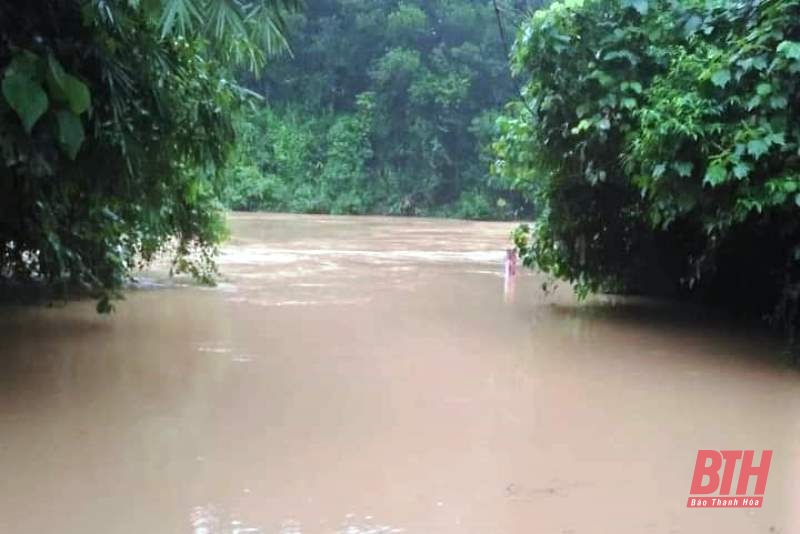 Mưa lớn kéo dài gây nhiều thiệt hại trên địa bàn huyện Thường Xuân