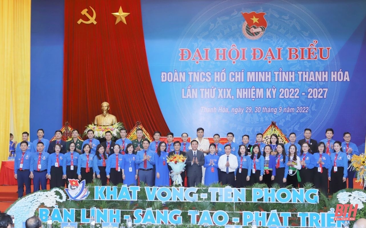 Đại hội đại biểu Đoàn TNCS Hồ Chí Minh tỉnh Thanh Hóa lần thứ XIX thành công tốt đẹp