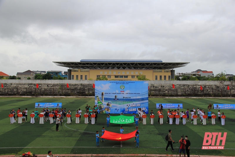 Khởi tranh Giải bóng đá 7 người tỉnh Thanh Hóa - Cup Halida năm 2022