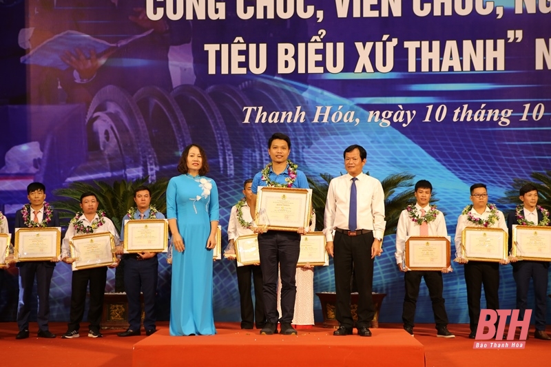 Tôn vinh “Công nhân giỏi xứ Thanh”, “Công chức, viên chức, người lao động tiêu biểu xứ Thanh” năm 2022