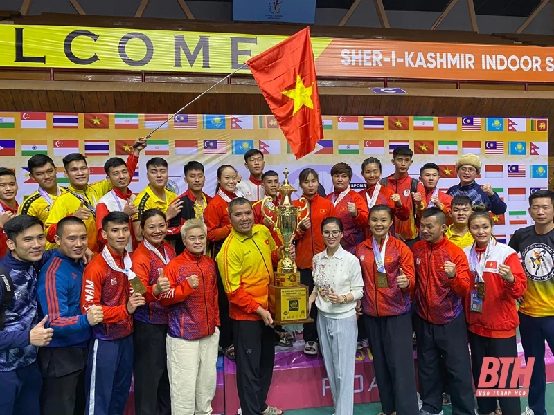 Pencak Silat Thanh Hóa thắng lớn tại Giải vô địch châu Á năm 2022