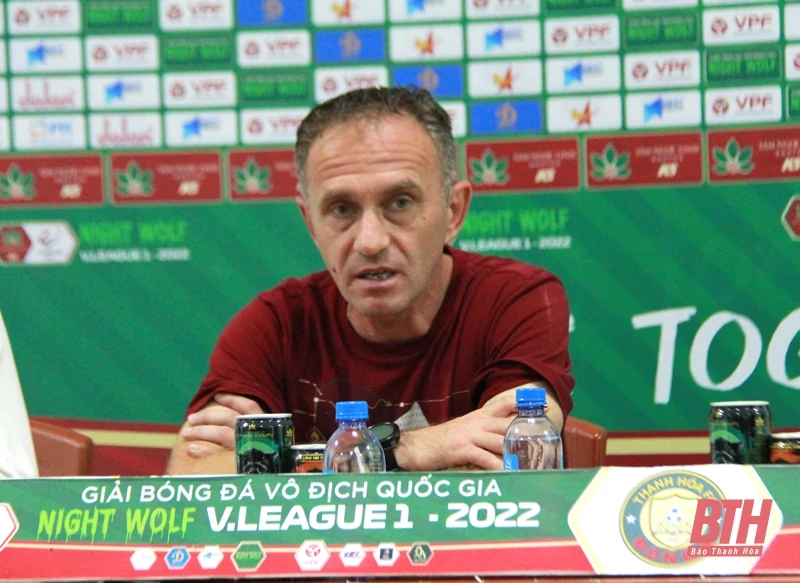 Trợ lý HLV Svetislav Tanasijevic: Đông Á Thanh Hóa thua trận vì mất nhiều trụ cột