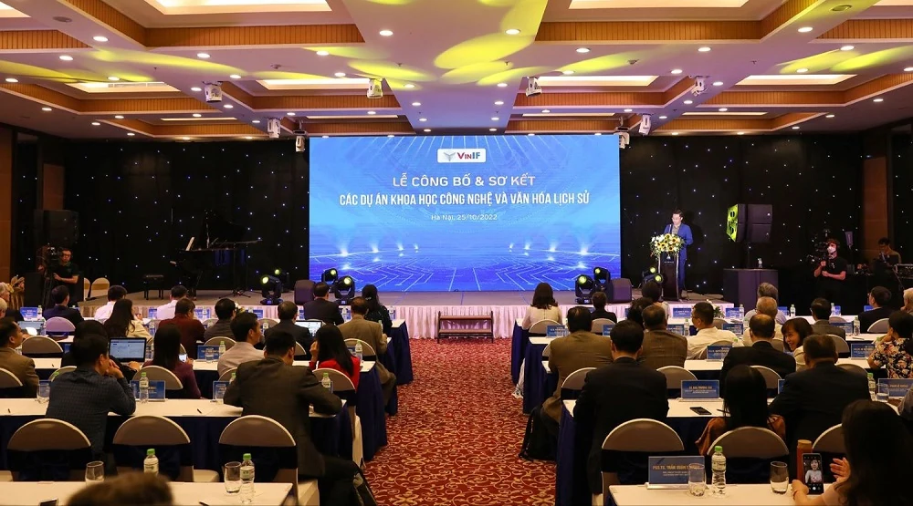 Vingroup tài trợ gần 90 tỷ đồng cho 24 dự án khoa học công nghệ và văn hoá - lịch sử năm 2022