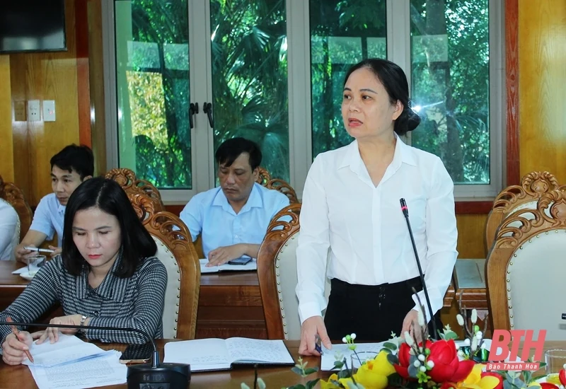 Kiểm tra công tác bảo đảm trật tự, ATGT tại huyện Vĩnh Lộc