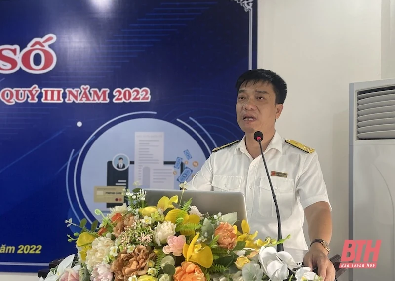 Cục Thuế Thanh Hoá bấm số lựa chọn “Hoá đơn may mắn” quý III năm 2022