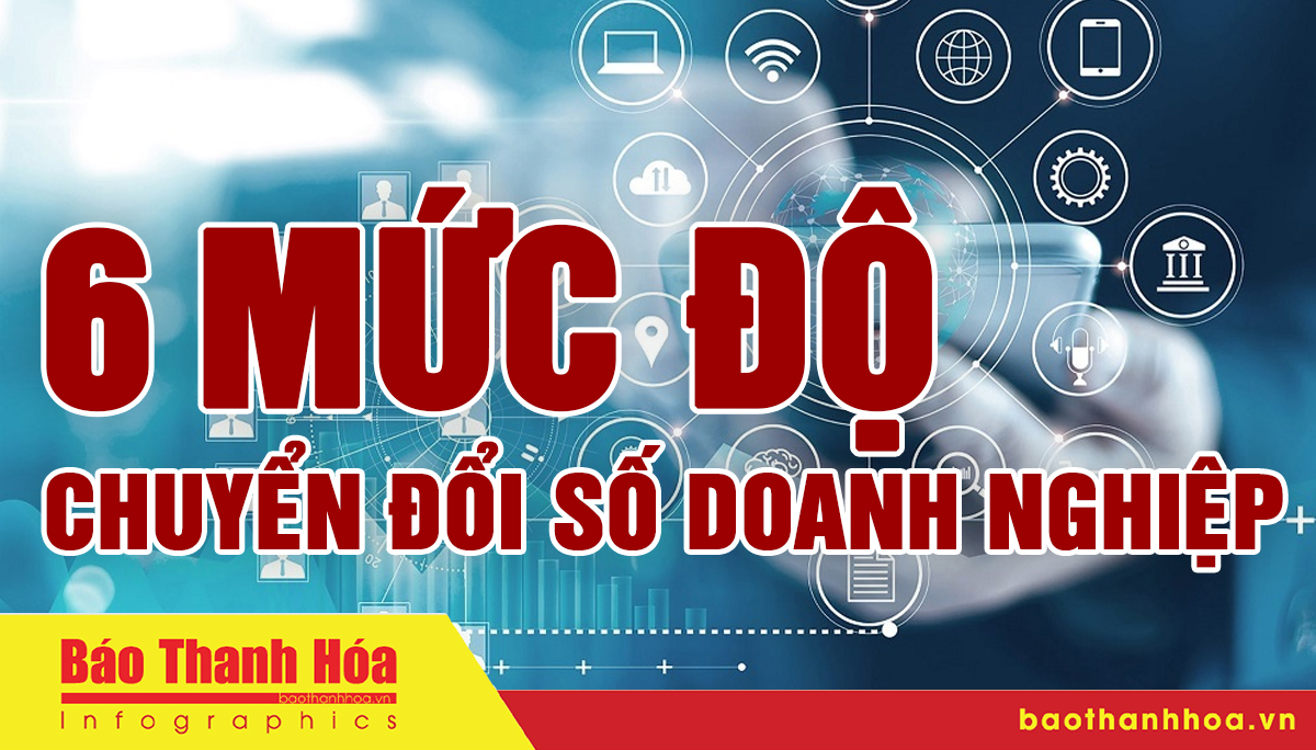 6 mức độ chuyển đổi số doanh nghiệp