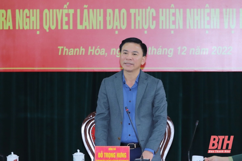 Đảng ủy Quân sự tỉnh Thanh Hóa ra Nghị quyết lãnh đạo thực hiện nhiệm vụ năm 2023