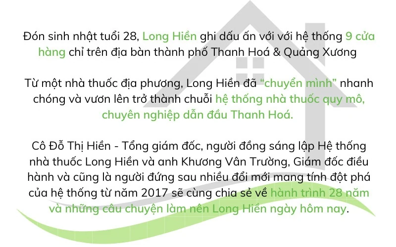 Long Hiền kỷ niệm 28 năm thành lập - Chuyển mình ngoạn mục và trăn trở về một thương hiệu xứ Thanh