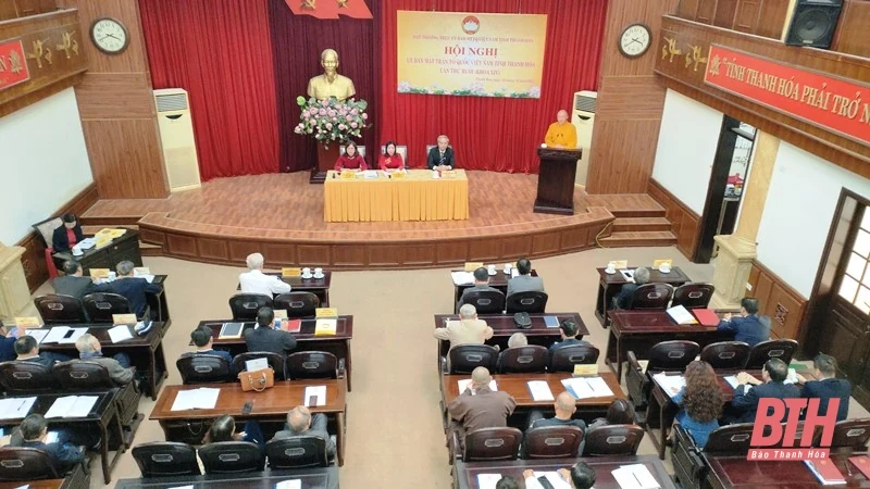 Hội nghị Ủy ban MTTQ tỉnh Thanh Hóa lần thứ 10 (khóa XIV)