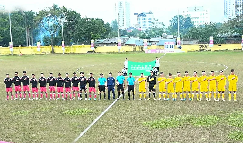 U21 Đông Á Thanh Hóa bị cầm chân trận ra quân Giải U21 quốc gia 2022