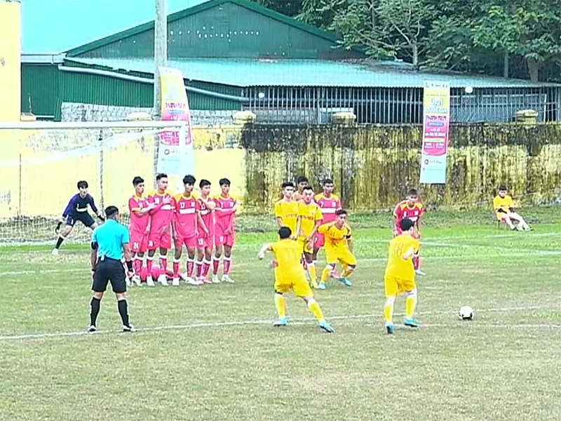 U21 Đông Á Thanh Hóa bị cầm chân trận ra quân Giải U21 quốc gia 2022