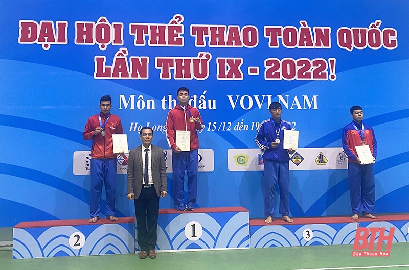 Các bộ môn vovinam và bơi giúp đoàn thể thao Thanh Hóa cán mốc 26 HCV tại Đại hội Thể thao toàn quốc 2022 