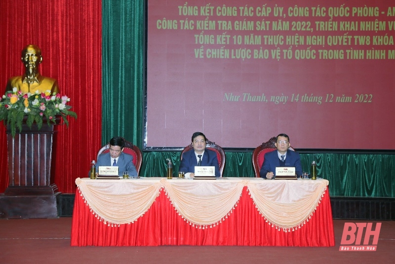 Huyện Như Thanh quyết tâm thực hiện thắng lợi các mục tiêu, nhiệm vụ năm 2023