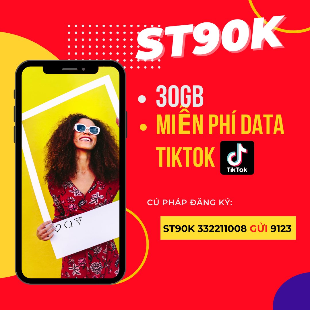 Gói ST90K Viettel có 30GB + Free Data lướt internet thả ga
