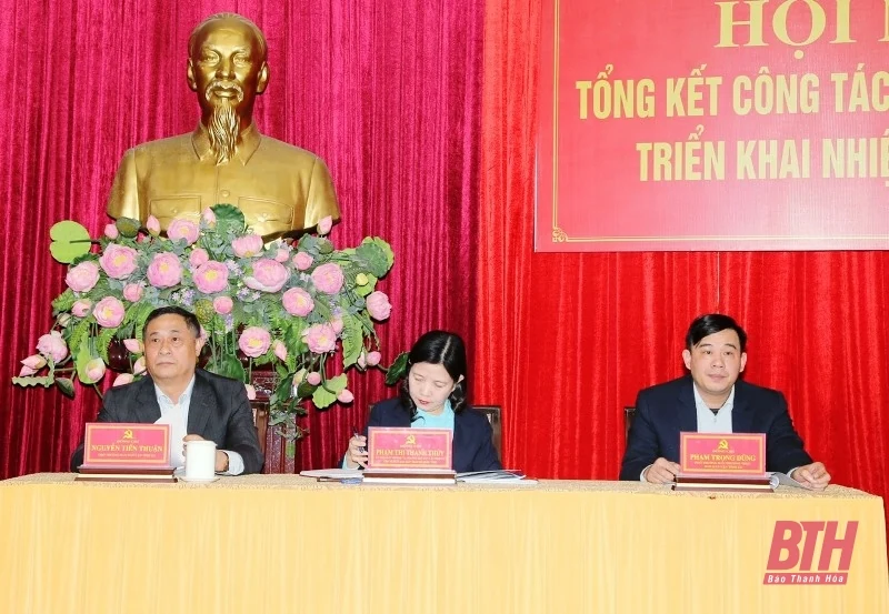 Hội nghị tổng kết công tác dân vận năm 2022, triển khai nhiệm vụ năm 2023