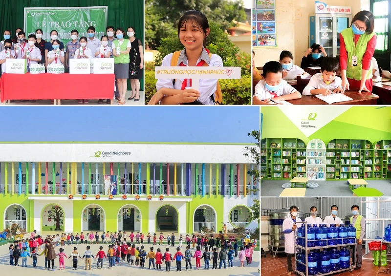  Good Neighbors International tài trợ 34.280 chiếc đồng phục cho học sinh tỉnh Thanh Hóa